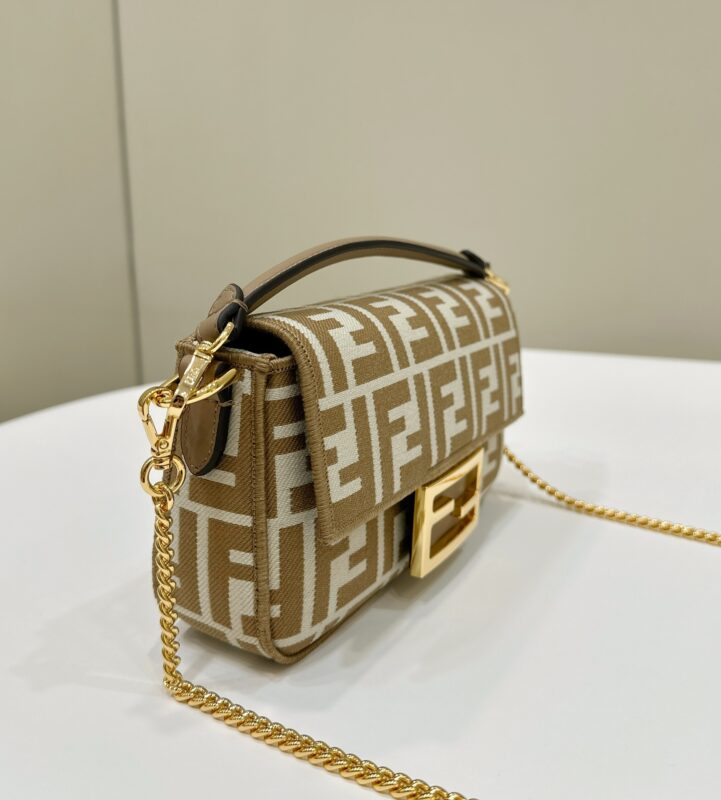 Replica Fendi Baguette FF Brown 3 Replica Fendi Baguette FF Brown - 1:1 designer replica handbag