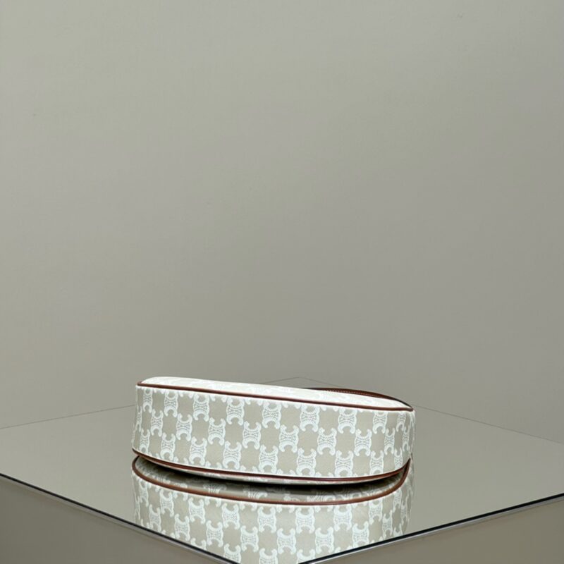 Replica Celine Triomphe Moon Bag White 3 Replica Celine Triomphe Moon Bag White - top-rated replica designer bag