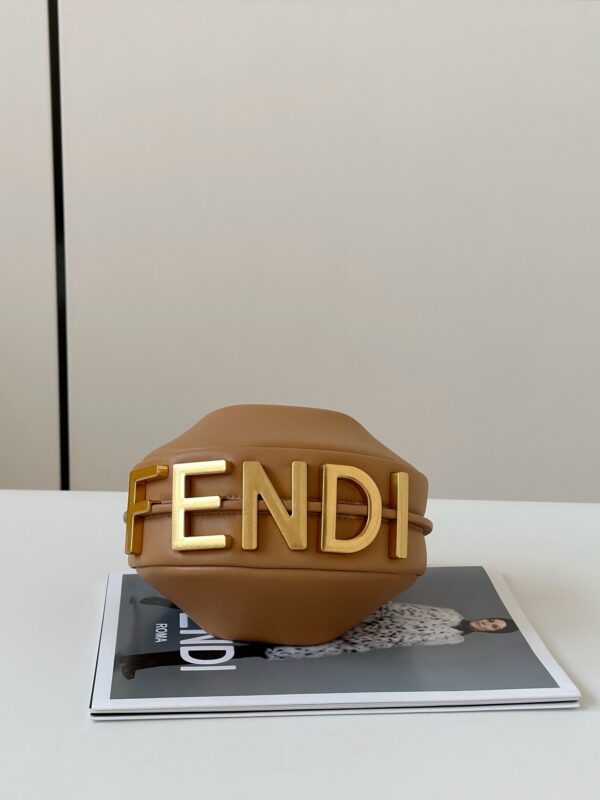 Replica Fendi Fendigraphy Small Brown - premium-grade designer purse dupe