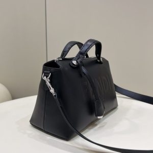 Replica Fendi By The Way Boston Black 3 Replica Fendi By The Way Boston Black - near-authentic luxury replica handbag