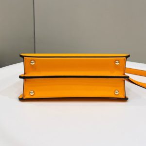 Replica Fendi Peekaboo Medium Orange 3 Replica Fendi Peekaboo Medium Orange - near-authentic luxury replica handbag