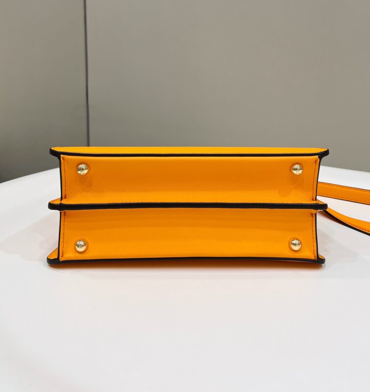 Replica Fendi Peekaboo Medium Orange 3 Replica Fendi Peekaboo Medium Orange - near-authentic luxury replica handbag