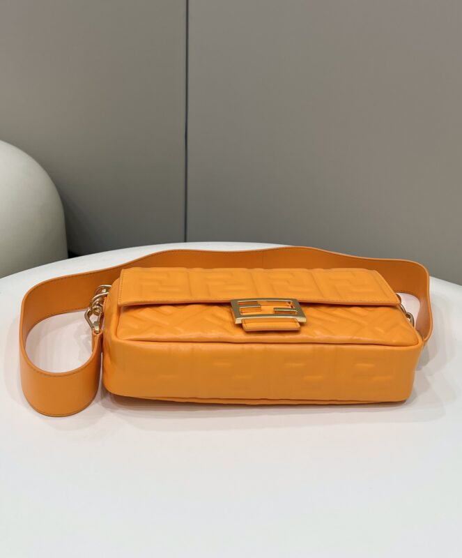 Replica Fendi Baguette Orange 4 Replica Fendi Baguette Orange - best-selling designer handbag dupe