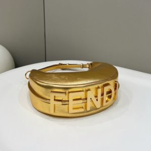 Replica Fendi Fendigraphy Large Gold 3 Replica Fendi Fendigraphy Large Gold - elite superclone designer purse