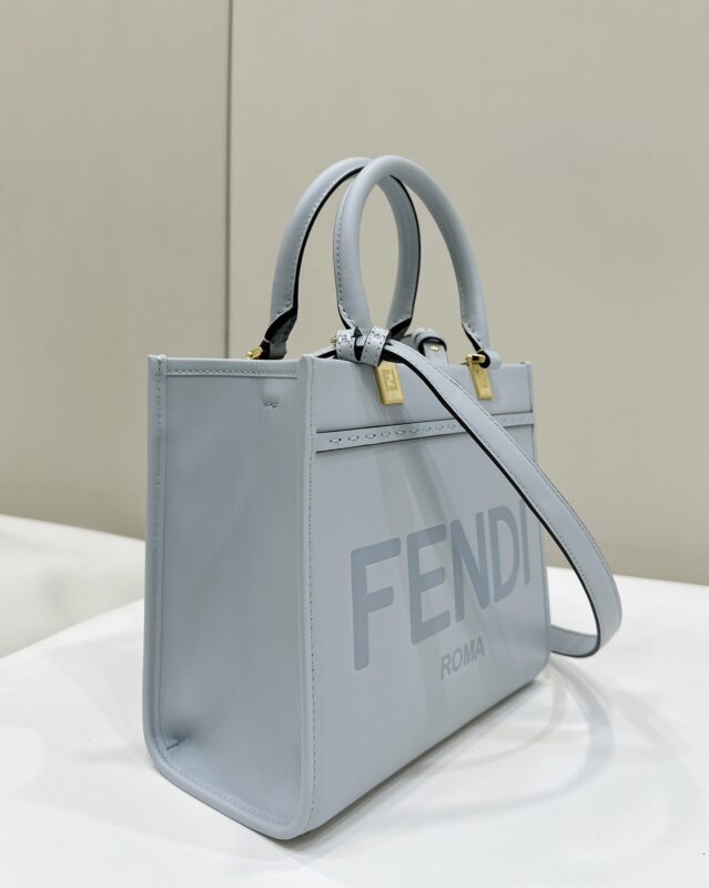 Replica Fendi Small Tote Sky Blue 3 Replica Fendi Small Tote Sky Blue - authentic-look luxury purse replica