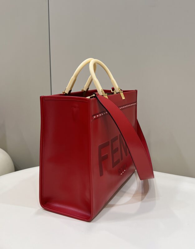 Replica Fendi Peekaboo Tote Red 3 Replica Fendi Peekaboo Tote Red - best-selling designer handbag dupe