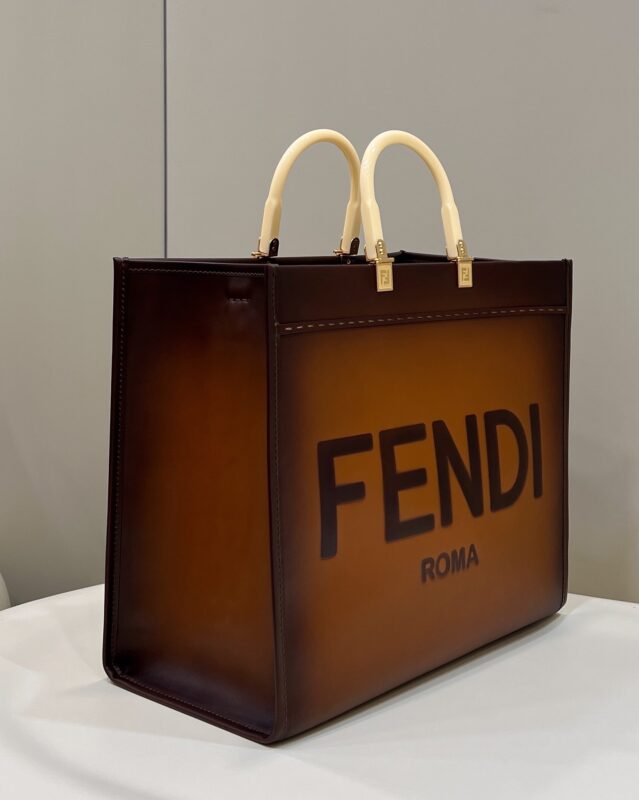 Replica Fendi Peekaboo Tote Brown 3 Replica Fendi Peekaboo Tote Brown - high-accuracy replica luxury purse