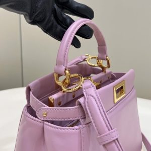 Replica Fendi Peekaboo Pink 3 Replica Fendi Peekaboo Pink - 1:1 designer replica handbag