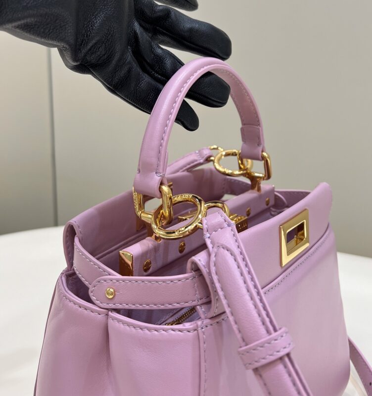 Replica Fendi Peekaboo Pink 3 Replica Fendi Peekaboo Pink - 1:1 designer replica handbag