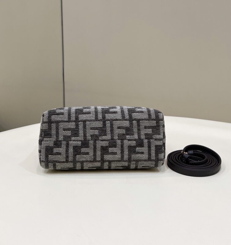 Replica Fendi By The Way Boston Brown Cotton - high-quality designer bag clone
