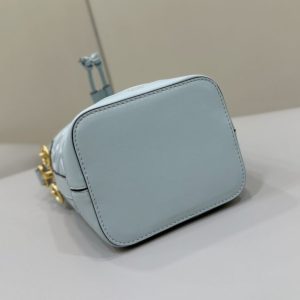 Replica Fendi Tresor Mini Bucket Blue 3 Replica Fendi Tresor Mini Bucket Blue - high-accuracy replica luxury purse
