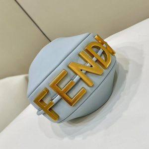 Replica Fendi Fendigraphy Small Sky Blue 3 Replica Fendi Fendigraphy Small Sky Blue - 1:1 designer replica handbag