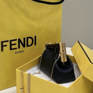 Replica Fendi First Mini Black 3 Replica Fendi First Mini Black - top-tier luxury replica shoulder bag