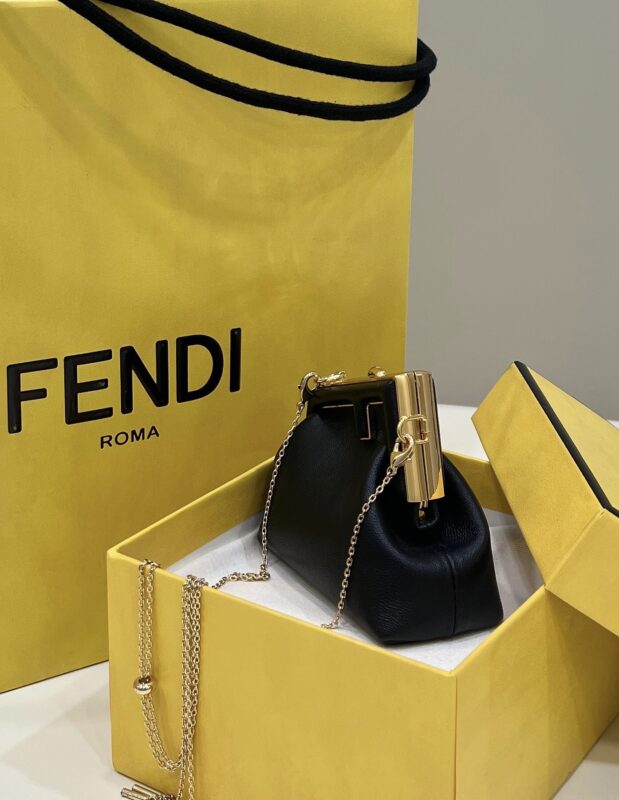 Replica Fendi First Mini Black 3 Replica Fendi First Mini Black - top-tier luxury replica shoulder bag