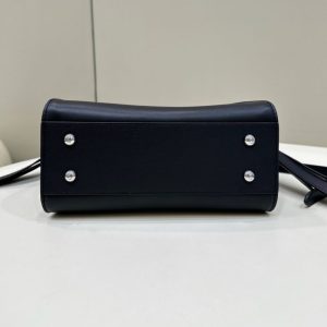 Replica Fendi Peekaboo Small Black 4 Replica Fendi Peekaboo Small Black - premium 1:1 fake handbag model
