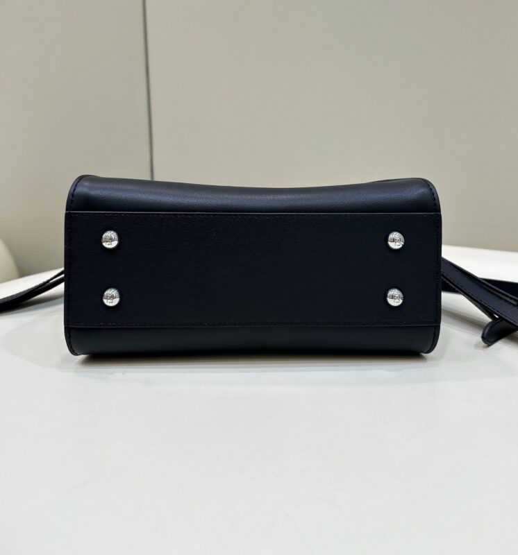 Replica Fendi Peekaboo Small Black 4 Replica Fendi Peekaboo Small Black - premium 1:1 fake handbag model