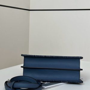Replica Fendi Peekaboo Dark Blue 3 Replica Fendi Peekaboo Dark Blue - realistic designer-inspired fake bag
