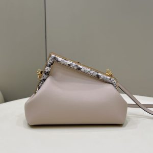 Replica Fendi First Beige Python 3 Replica Fendi First Beige Python - realistic designer-inspired fake bag