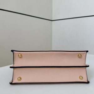Replica Fendi Peekaboo Medium Pink 3 Replica Fendi Peekaboo Medium Pink - premium 1:1 fake handbag model