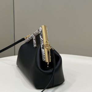 Replica Fendi First Black Python 4 Replica Fendi First Black Python - ultra-realistic fake designer tote