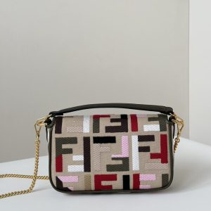 Replica Fendi Baguette Small Beige 4 Replica Fendi Baguette Small Beige - near-authentic luxury replica handbag