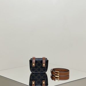 Replica Celine Triomphe Mini Waist Bag 3 Replica Celine Triomphe Mini Waist Bag - authentic-look luxury purse replica