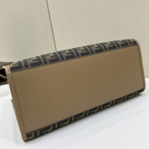 Replica Fendi Sunshine Tote Brown Monogram 4 Replica Fendi Sunshine Tote Brown Monogram - elite superclone designer purse