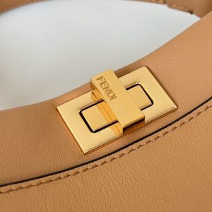 Replica Fendi Peekaboo Large Light Brown 4 Replica Fendi Peekaboo Large Light Brown - high-quality designer bag clone