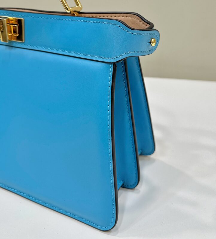 Replica Fendi Peekaboo Large Blue 4 Replica Fendi Peekaboo Large Blue - realistic designer-inspired fake bag