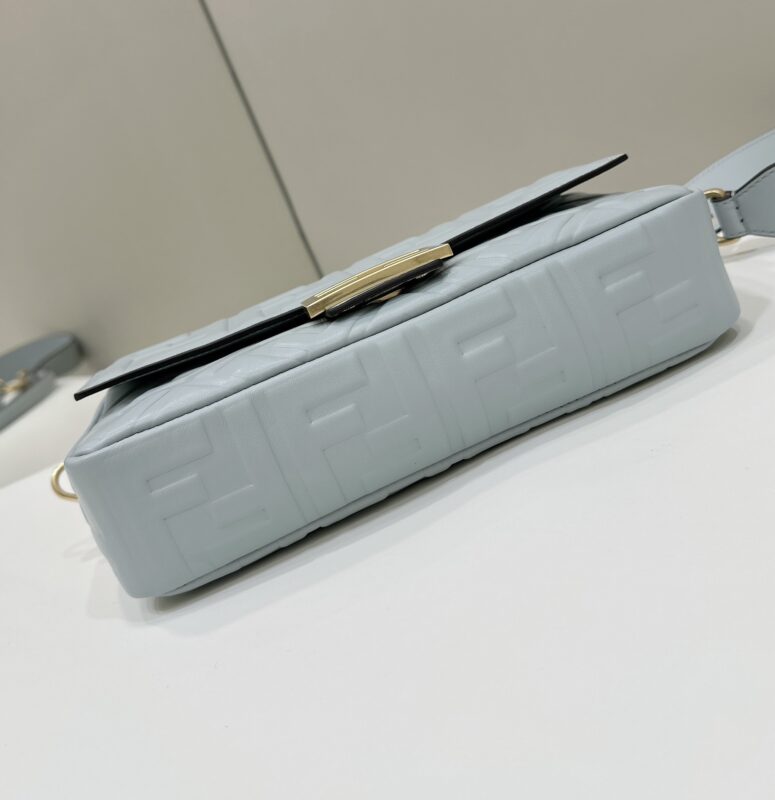 Replica Fendi Baguette Sky Blue - elite superclone designer purse