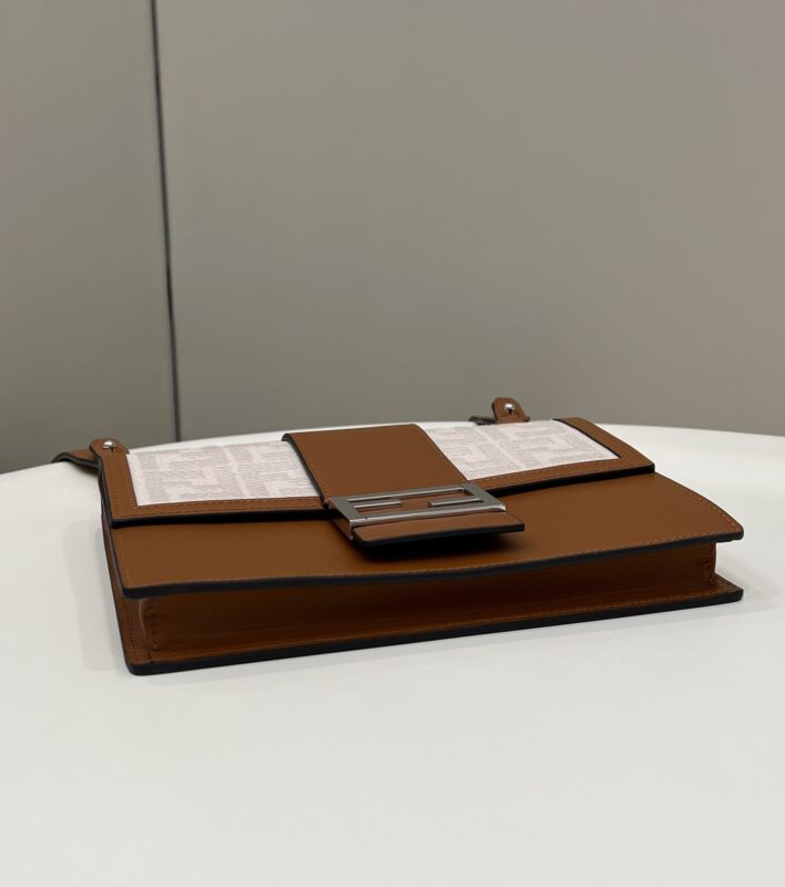 Replica Fendi Baguette Pouch Brown 4 Replica Fendi Baguette Pouch Brown - high-quality designer bag clone
