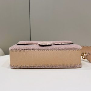 Replica Fendi Baguette Pink Wool 4 Replica Fendi Baguette Pink Wool - high-end fake designer purse