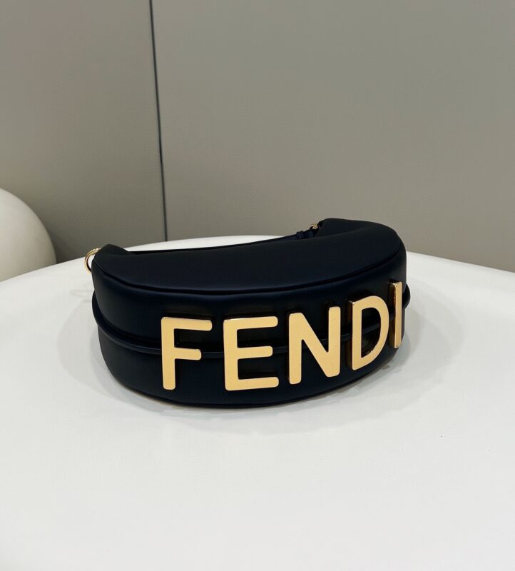 Replica Fendi Fendigraphy Large Black 4 Replica Fendi Fendigraphy Large Black - high-quality designer bag clone