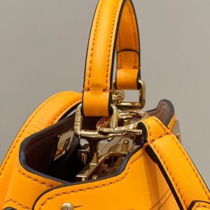Replica Fendi Peekaboo Medium Orange 4 Replica Fendi Peekaboo Medium Orange - elite superclone designer purse