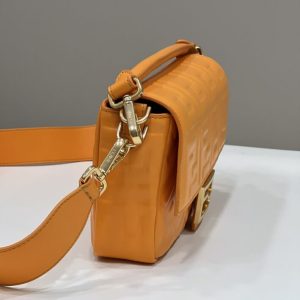 Replica Fendi Baguette Orange 5 Replica Fendi Baguette Orange - high-end fake designer purse