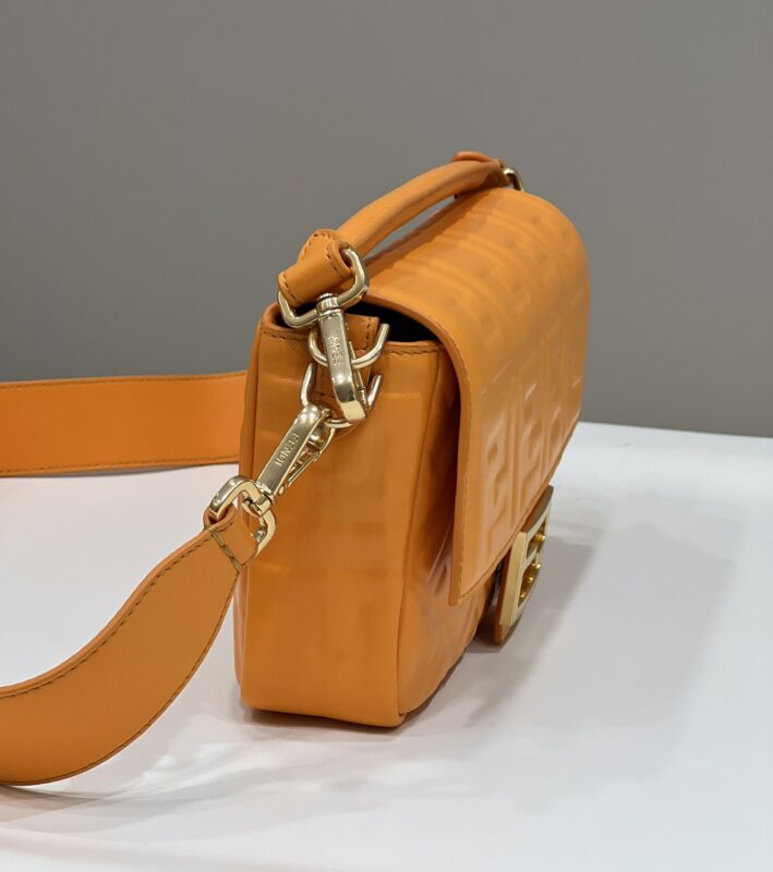 Replica Fendi Baguette Orange 5 Replica Fendi Baguette Orange - high-end fake designer purse