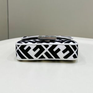 Replica Fendi Baguette Small White 4 Replica Fendi Baguette Small White - 1:1 designer replica handbag