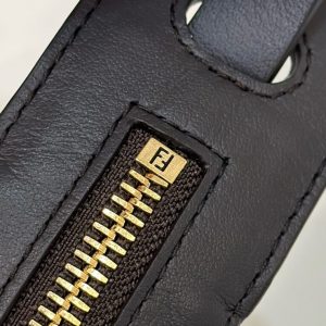 Replica Fendi Simply Brown Cotton 4 Replica Fendi Simply Brown Cotton - best quality luxury bag dupe