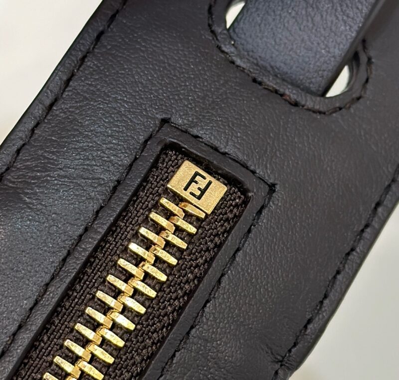 Replica Fendi Simply Brown Cotton 4 Replica Fendi Simply Brown Cotton - best quality luxury bag dupe
