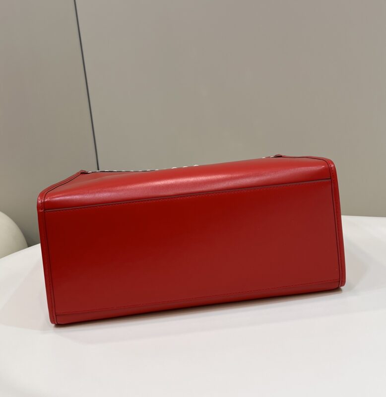 Replica Fendi Peekaboo Tote Red 4 Replica Fendi Peekaboo Tote Red - premium 1:1 fake handbag model
