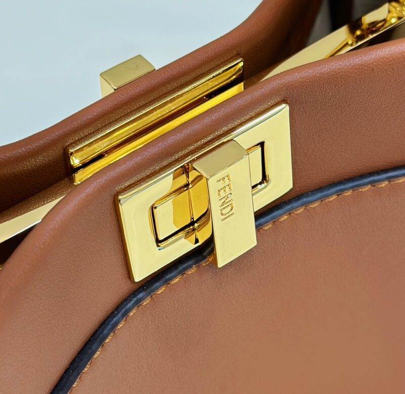 Replica Fendi Peekaboo Medium Brown 4 Replica Fendi Peekaboo Medium Brown - high-accuracy replica luxury purse