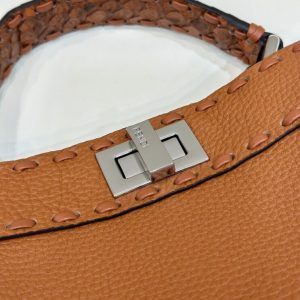Replica Fendi Peekaboo Small Brown 5 Replica Fendi Peekaboo Small Brown - realistic designer-inspired fake bag