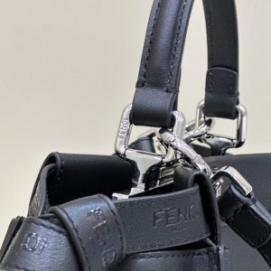 Replica Fendi Peekaboo Small Black 5 Replica Fendi Peekaboo Small Black - top-tier luxury replica shoulder bag