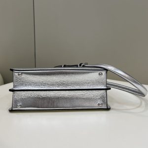 Replica Fendi Peekaboo Large Silver 4 Replica Fendi Peekaboo Large Silver - high-accuracy replica luxury purse