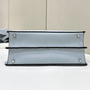 Replica Fendi Peekaboo Sky Blue 4 Replica Fendi Peekaboo Sky Blue - premium 1:1 fake handbag model