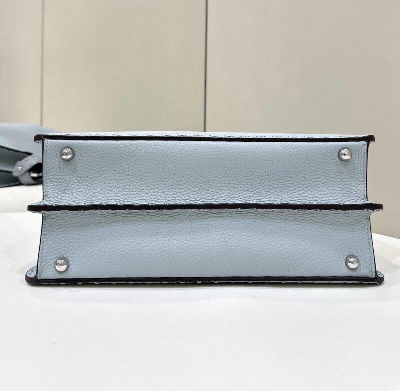 Replica Fendi Peekaboo Sky Blue 4 Replica Fendi Peekaboo Sky Blue - premium 1:1 fake handbag model