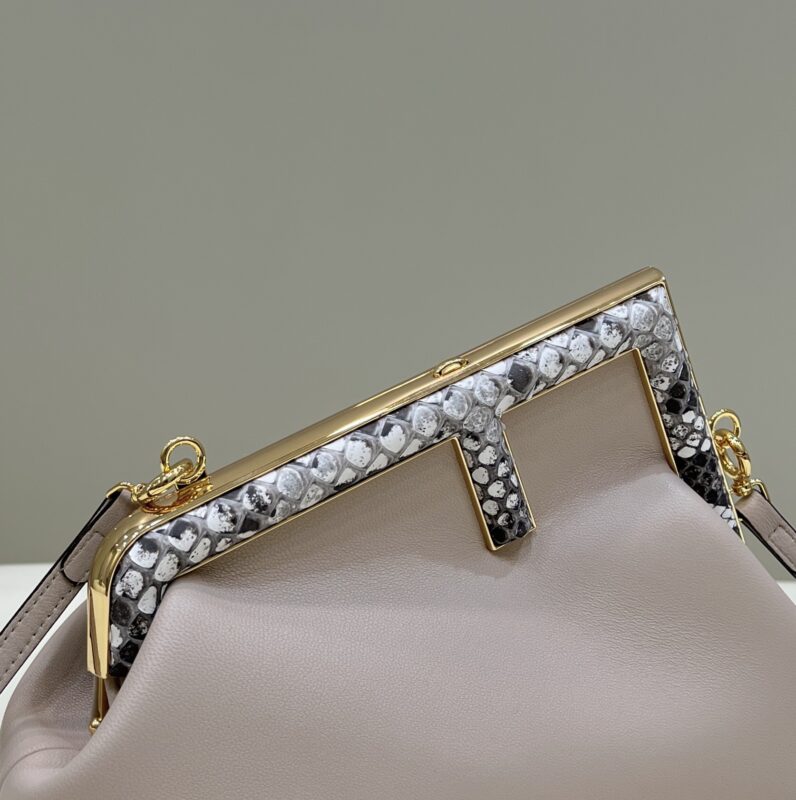 Replica Fendi First Beige Python 4 Replica Fendi First Beige Python - best quality luxury bag dupe