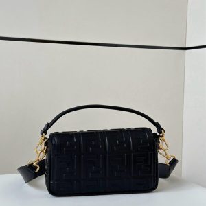 Replica Fendi Baguette Black 4 Replica Fendi Baguette Black - best quality luxury bag dupe
