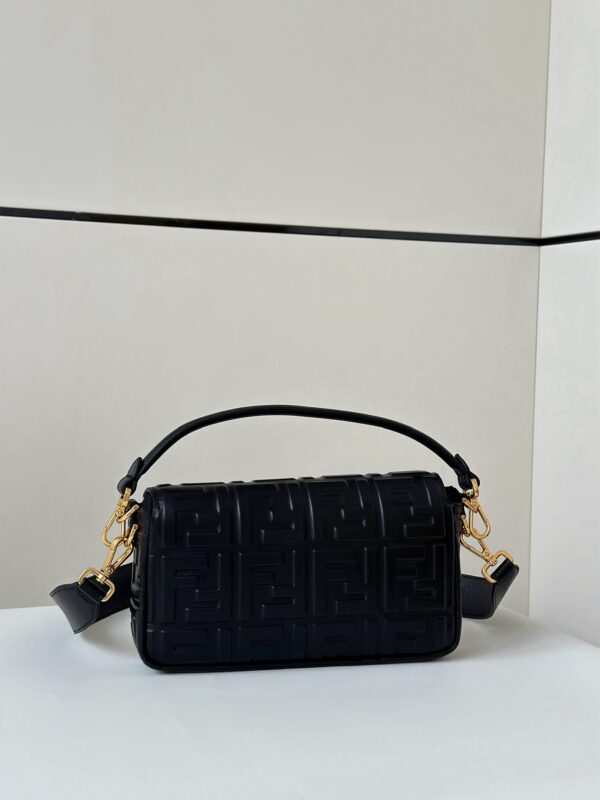 Replica Fendi Baguette Black 4 Replica Fendi Baguette Black - best quality luxury bag dupe