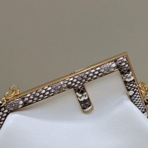 Replica Fendi First White Python 3 Replica Fendi First White Python - premium-grade designer purse dupe